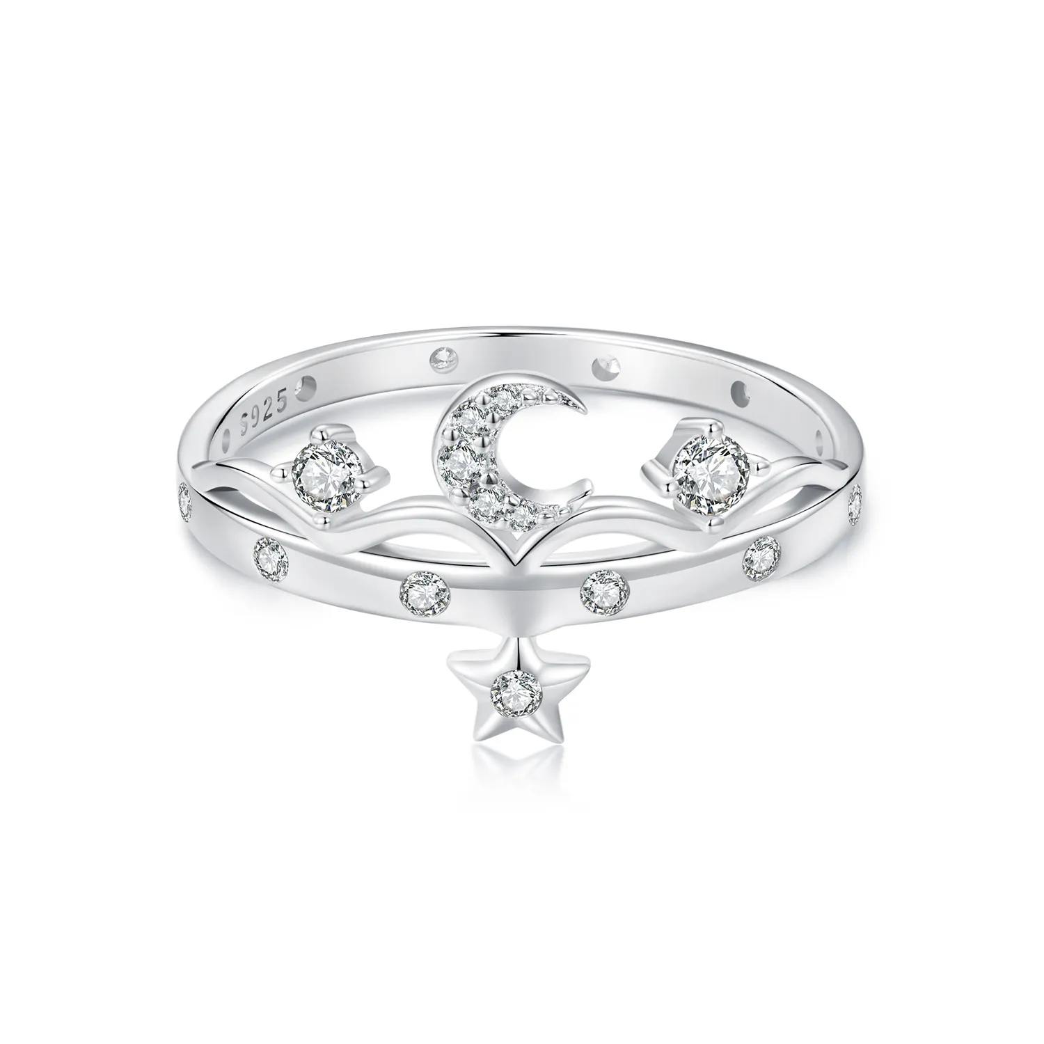 stil pandora inel star and moon scr1046