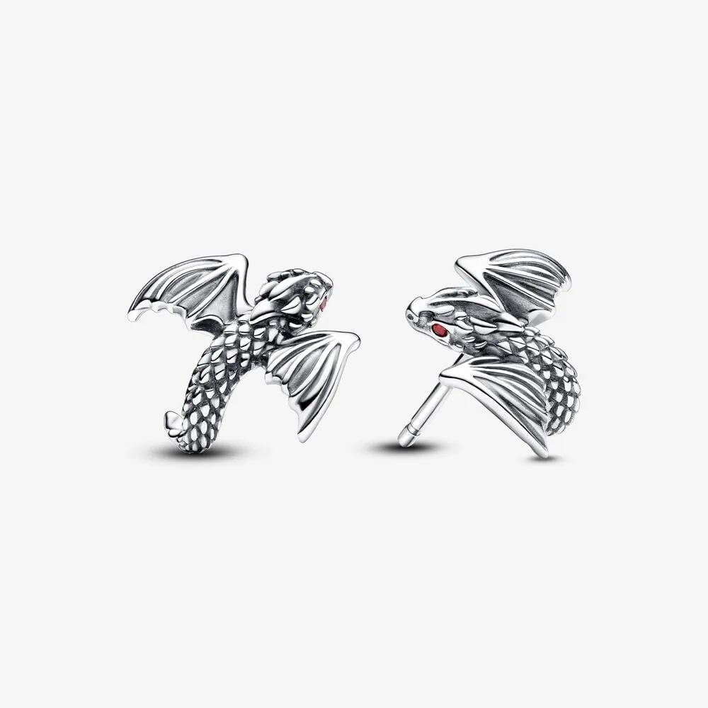 cercei pandora cu șurub game of thrones curved dragon 292970c01