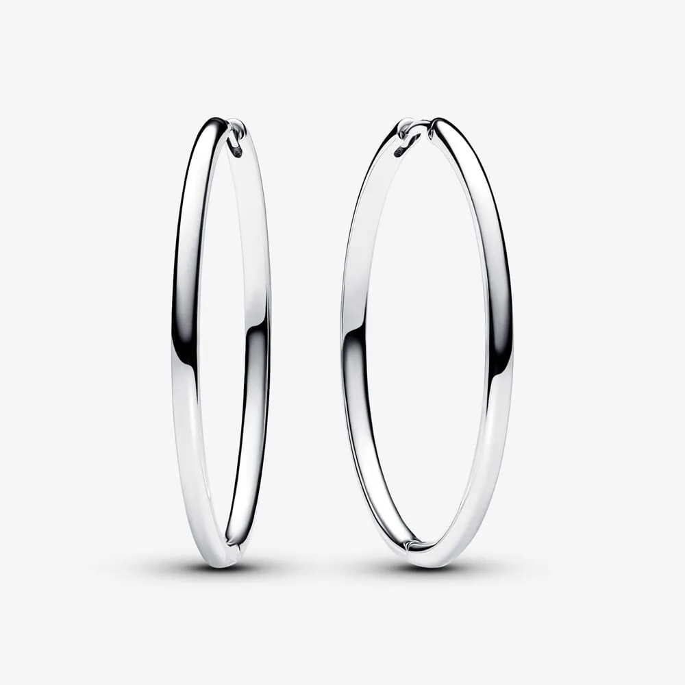 cercei rotunzi cu talismane pandora moments de 40 mm 293336c00