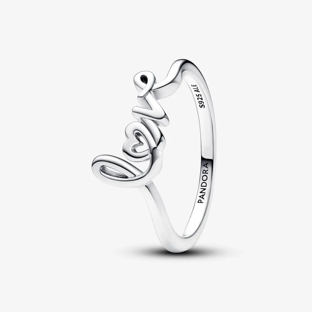 inel pandora love scris de mână 193058c00