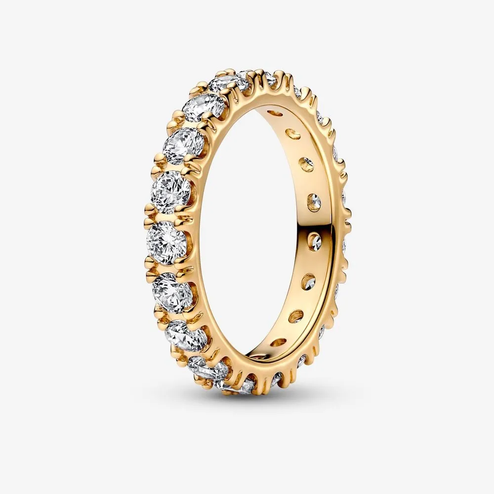 inel pandora tip eternity cu rând strălucitor 160050c01