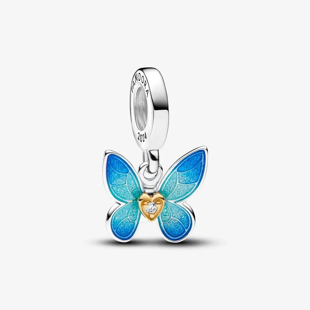pandora club 2024 butterfly dangle charm 763082c01