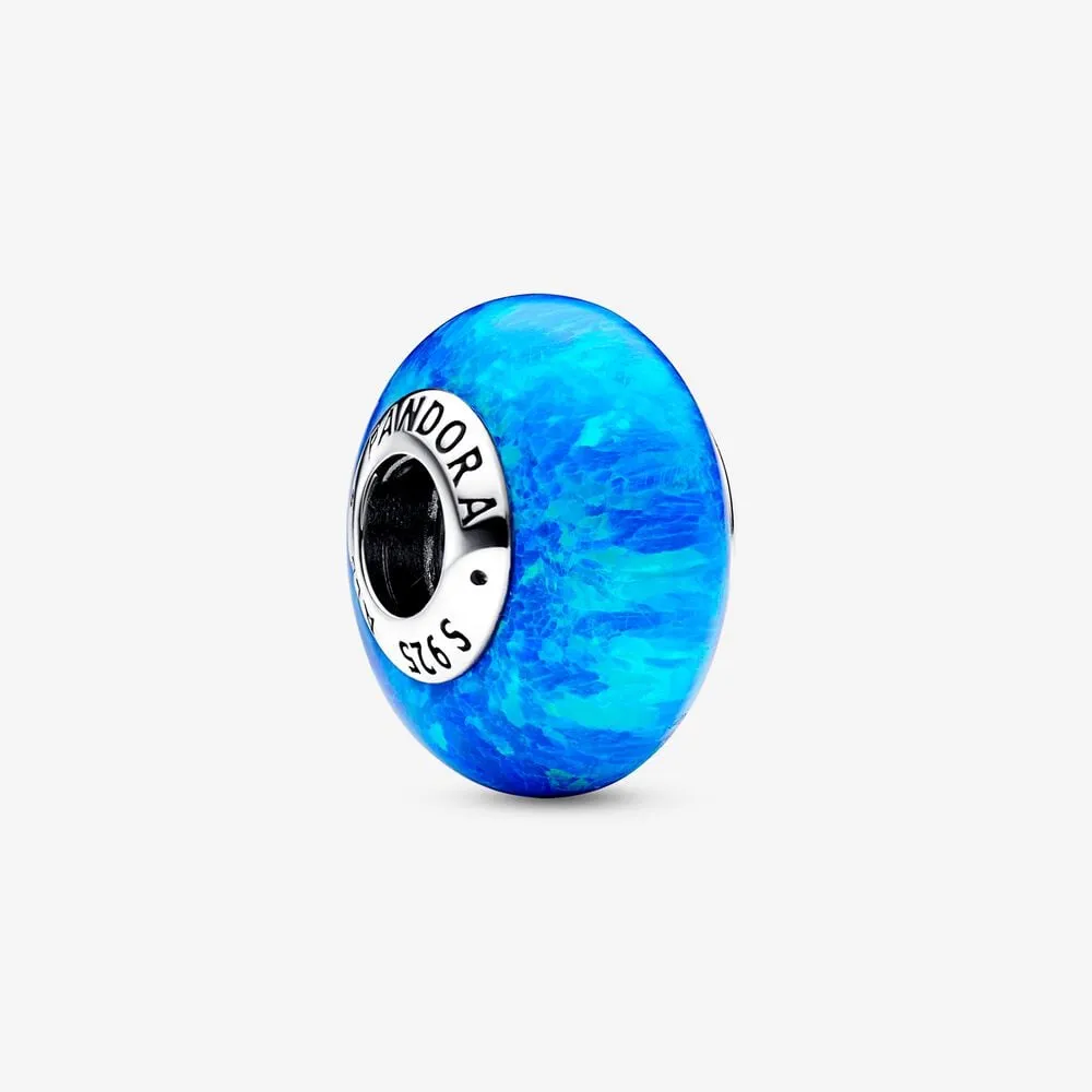 talisman pandora albastru oceanic opalescent 791691c02