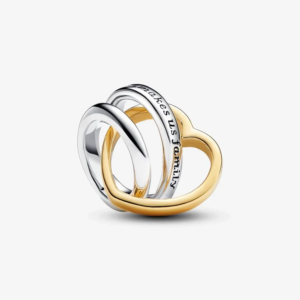 talisman pandora cu inimi împletite în două nuanțe mama vitregă 763244c00