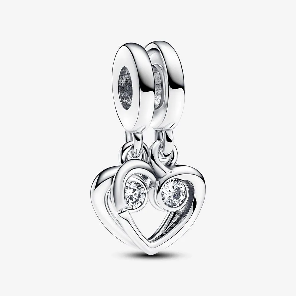 talisman pandora de tip pandantiv ce se poate împărți cu inscripția forever always 793232c01