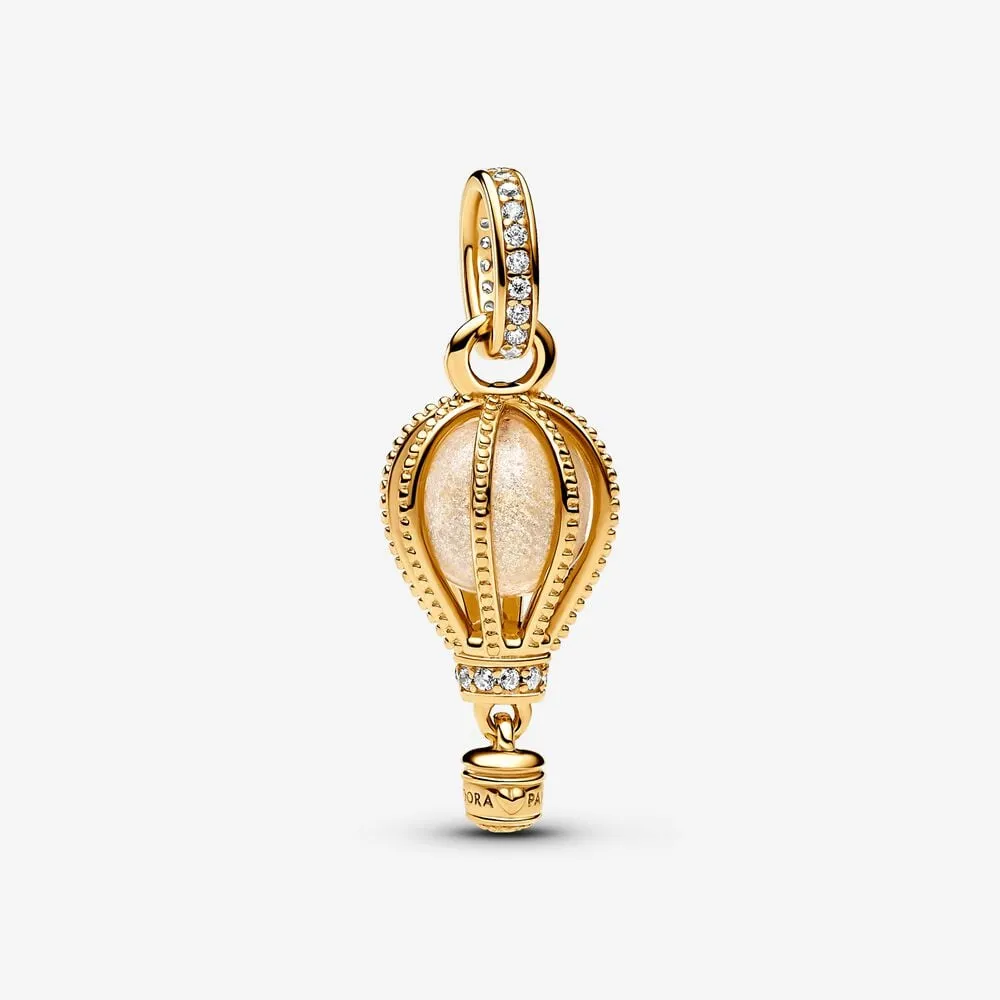 talisman pandora de tip pandantiv cu balon cu aer cald transparent și strălucitor 769434c01