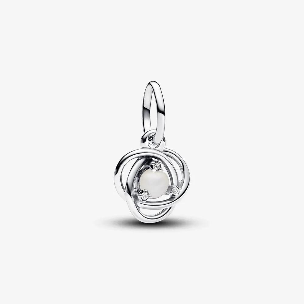 talisman pandora de tip pandantiv cu cercul eternității alb 793125c06