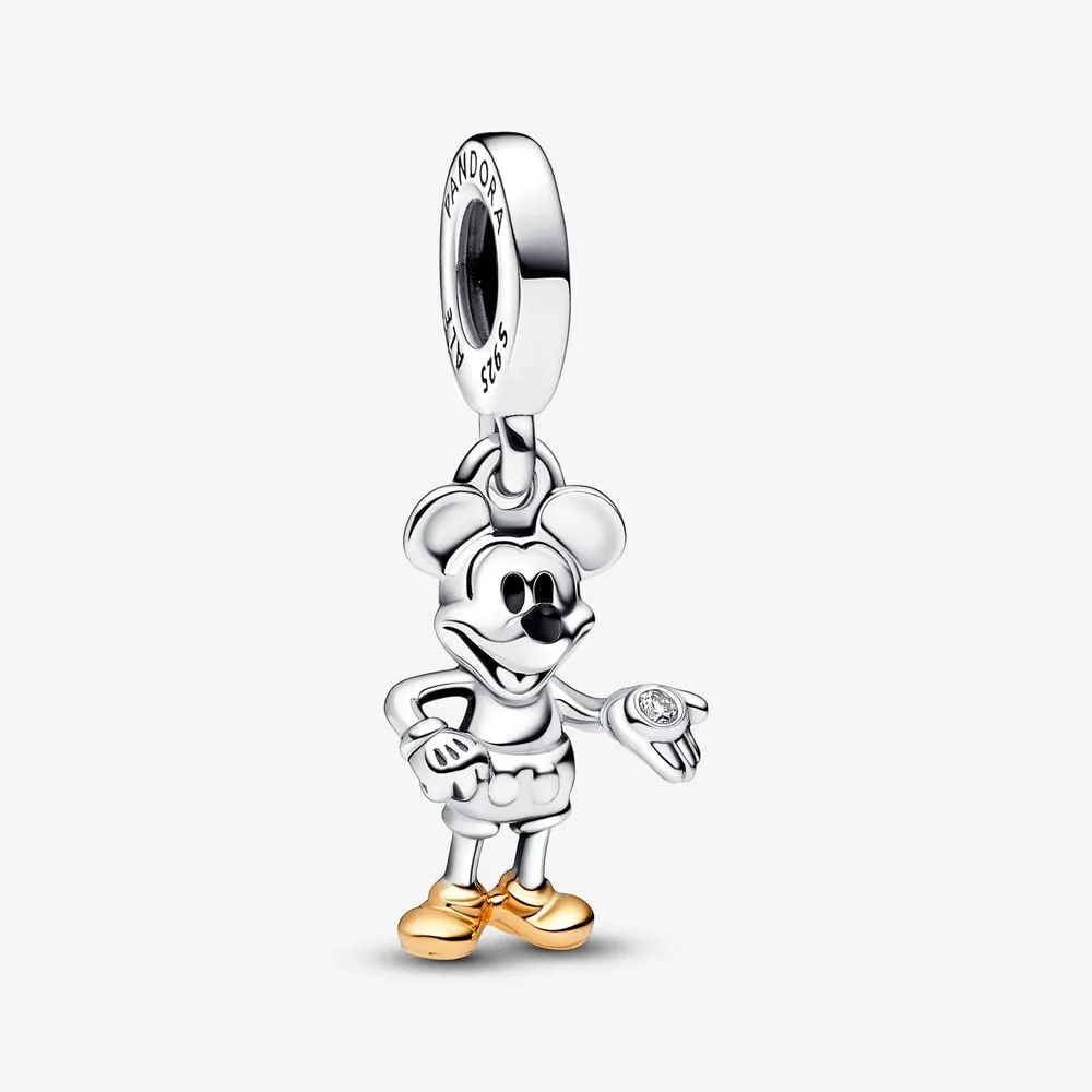 talisman pandora de tip pandantiv cu diamant obținut în laborator disney 100th anniversary mickey mouse 792812c01
