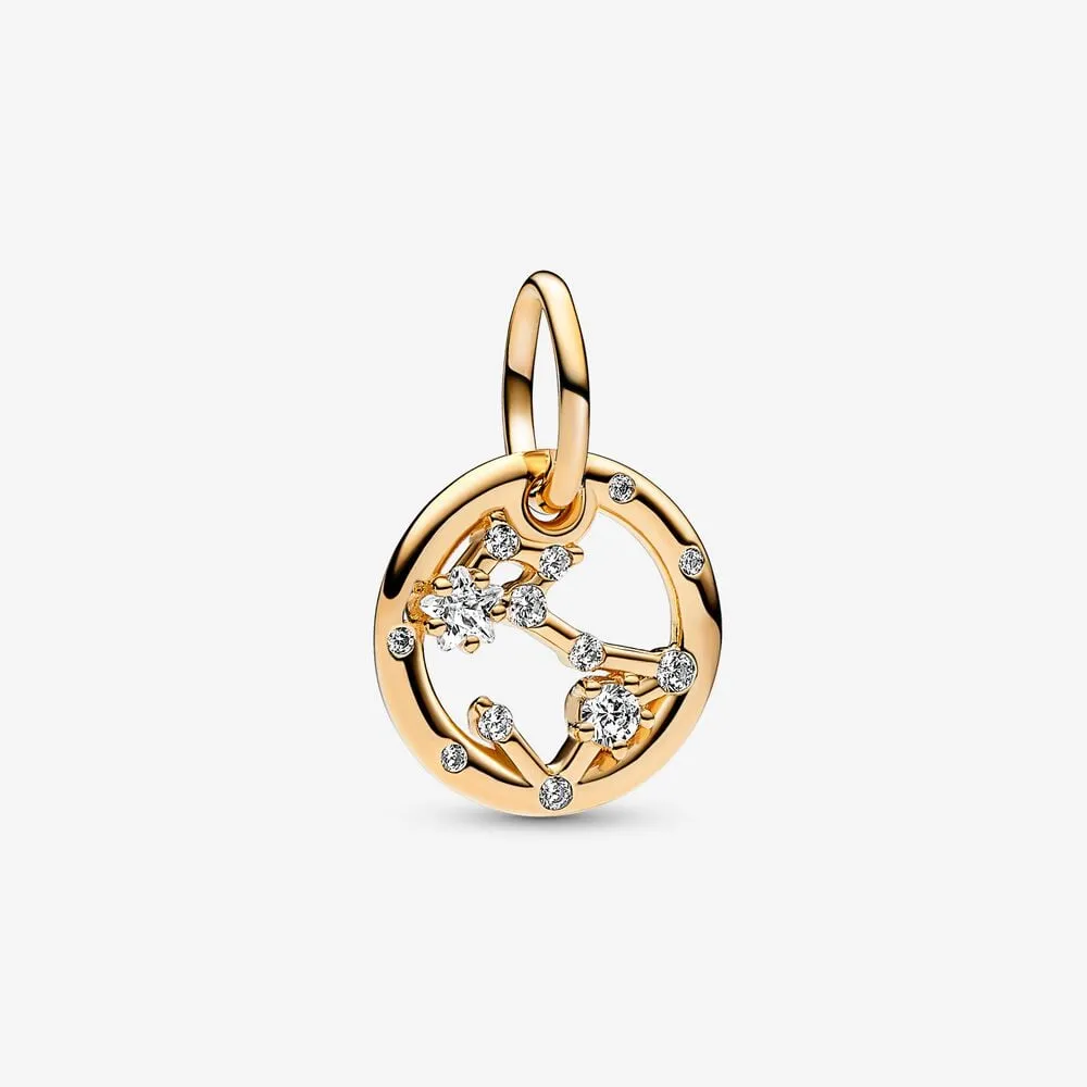 talisman pandora de tip pandantiv cu semnul zodiacal pești 762724c01