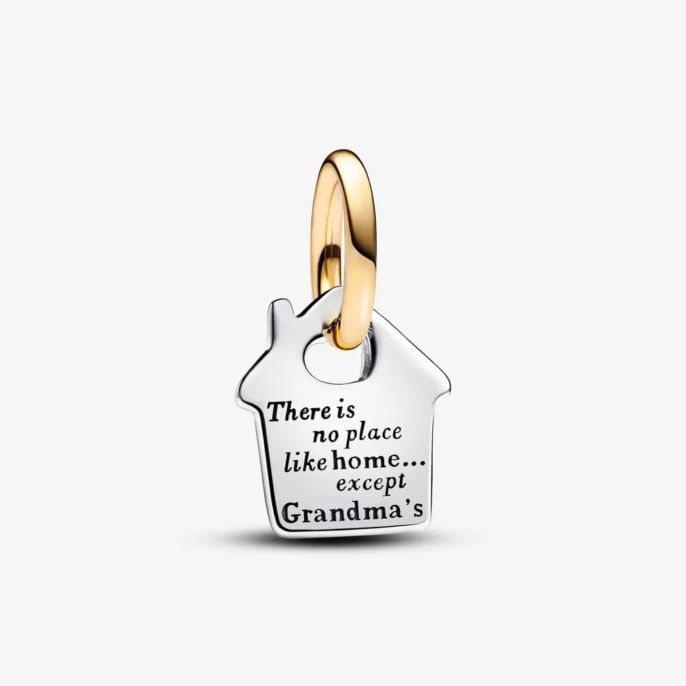 talisman pandora pandantiv cu casa bunicuței în două nuanțe 763205c00