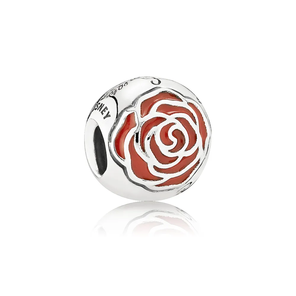 disney trandafirul fermecat al lui belle 791575en09 talismane pandora