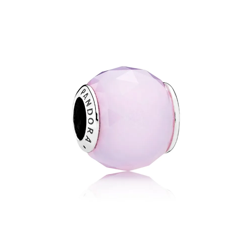 faţete geometrice roz opalescent pandora