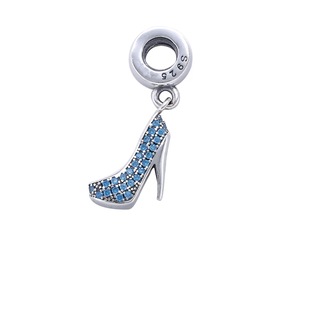pandantiv stiletto din argint 925 cu zirconiu cubic pandora