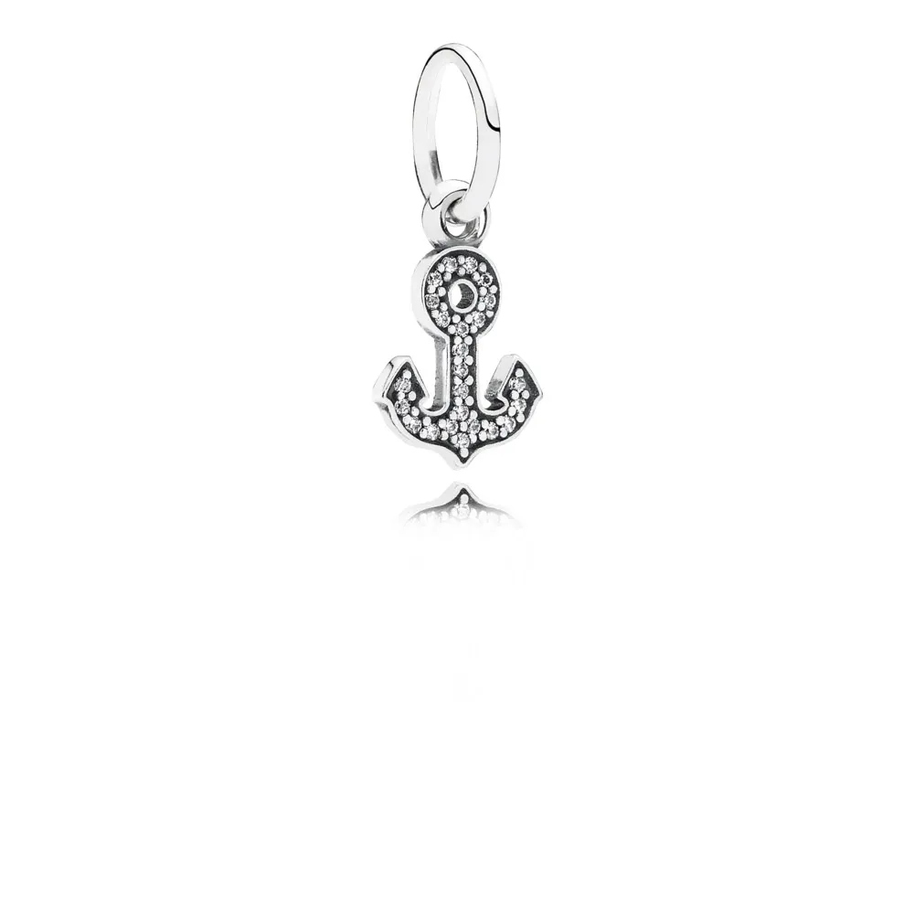 talisman ancoră din argint 925 cu zirconiu cubic 791533cz talismane pandora