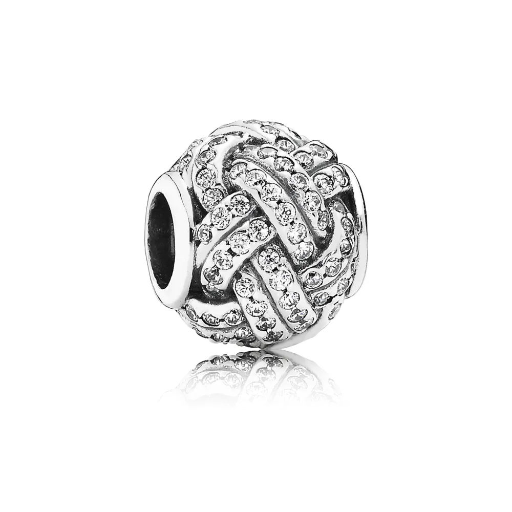 talisman dragoste împletită din argint 925 cu zirconiu cubic 791537cz talismane pandora