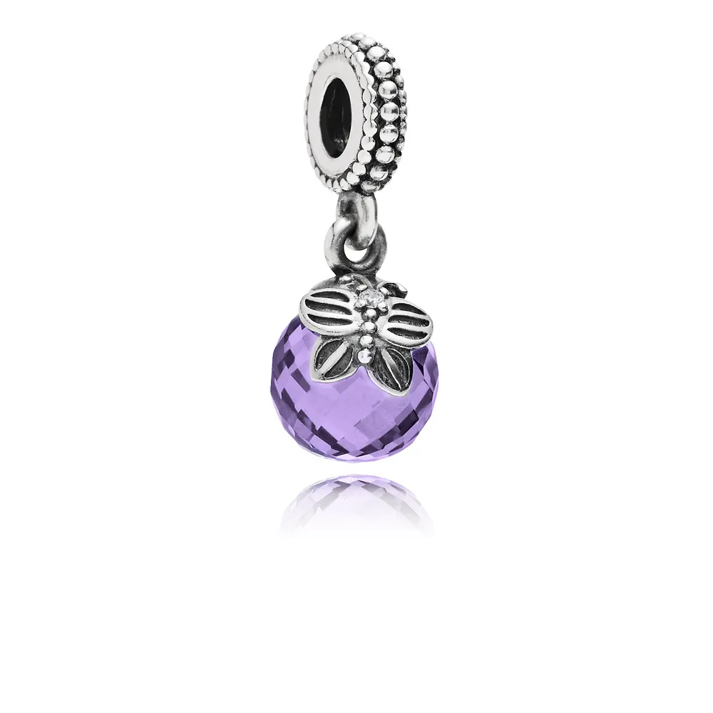 talisman fluturele mov al dimineții pandora