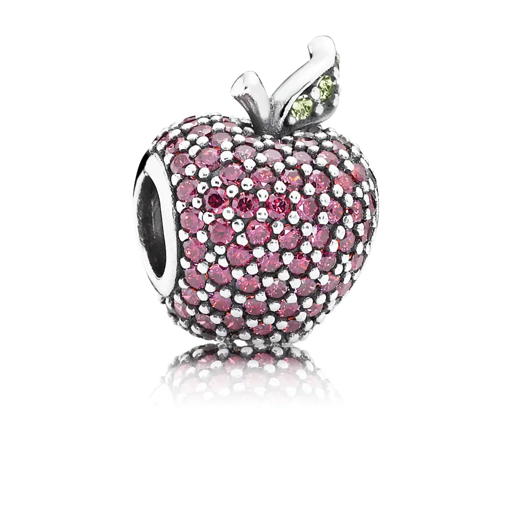 talisman măr pavé din argint 791485cfr pandora