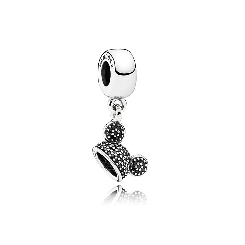talisman pandantiv pandora disney mickey mouse mickey ureche pălărie din argint