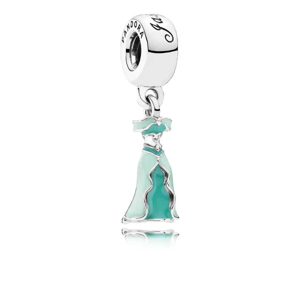 talisman pandantiv pandora disney rochia lui jasmine din argint