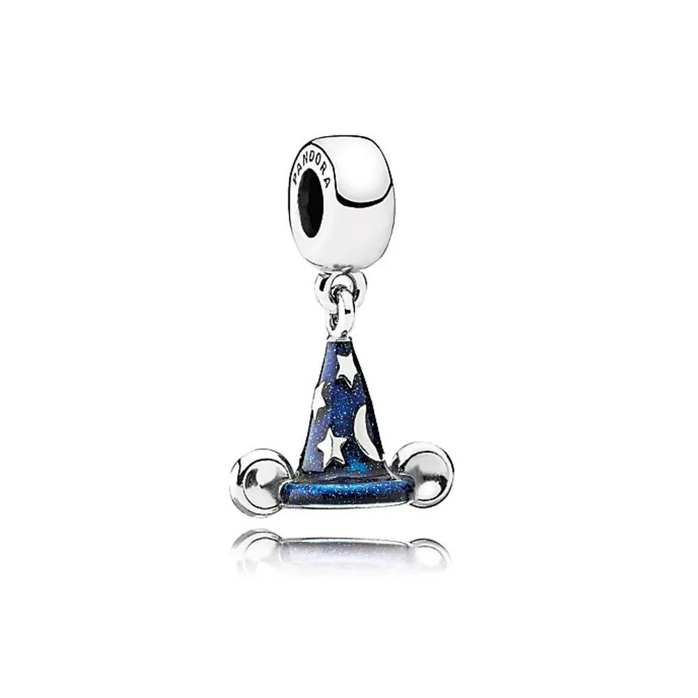 talisman pandantiv pandora disney vrăjitor mickey hat din argint