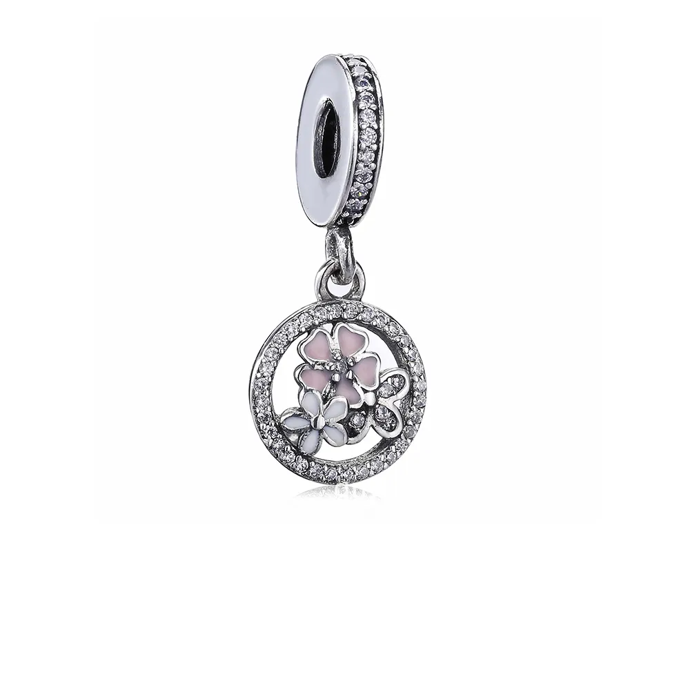 talisman pandantiv pandora poetică infloreste din argint