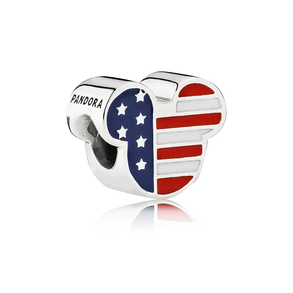 talisman pandora disney mickey americana din argint