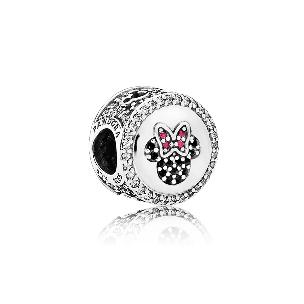 talisman pandora disney mickey & minnie spumante icoane din argint