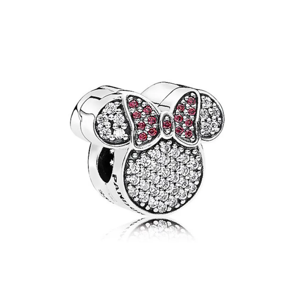talisman pandora disney minnie mouse urechi din argint