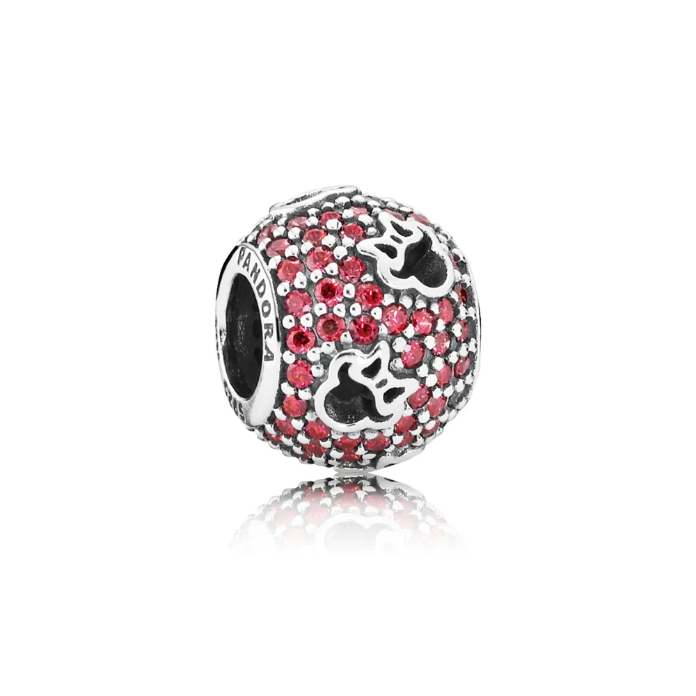 talisman pandora disney minnie siluete din argint