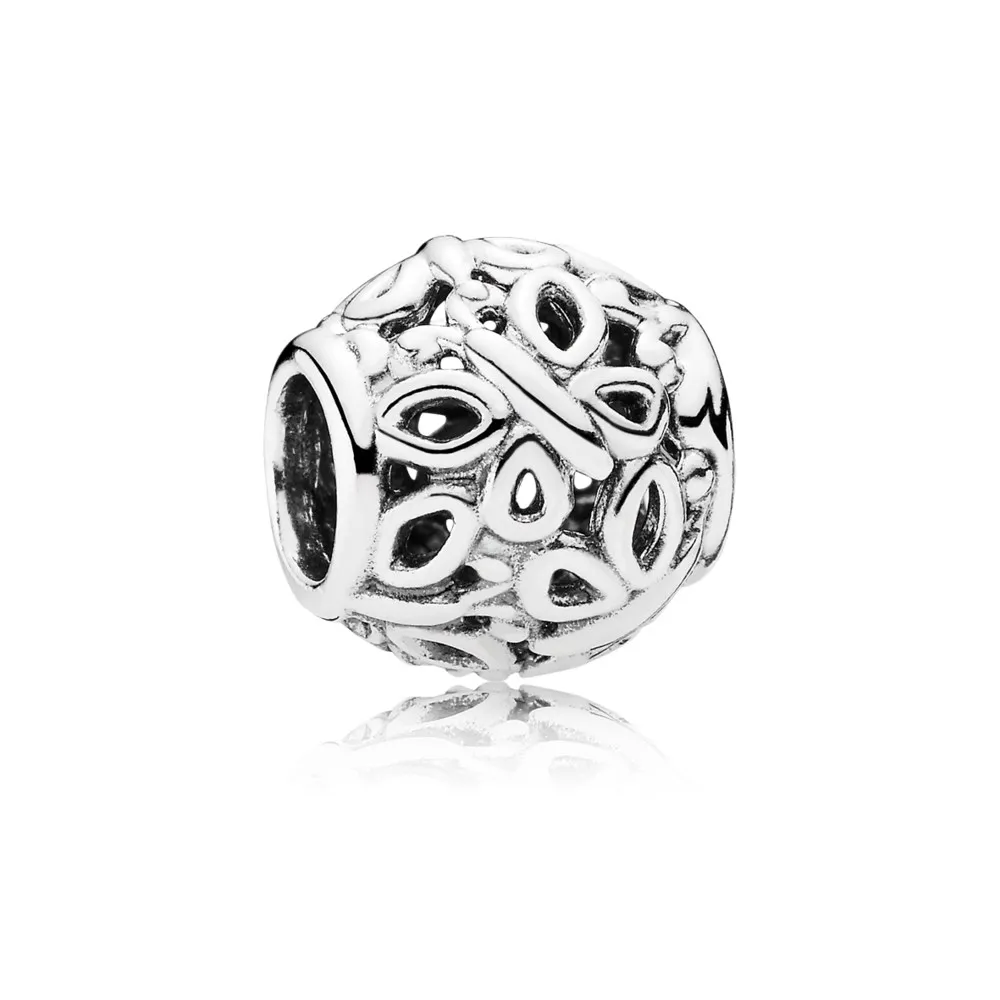 talisman pandora fluture gradina din argint