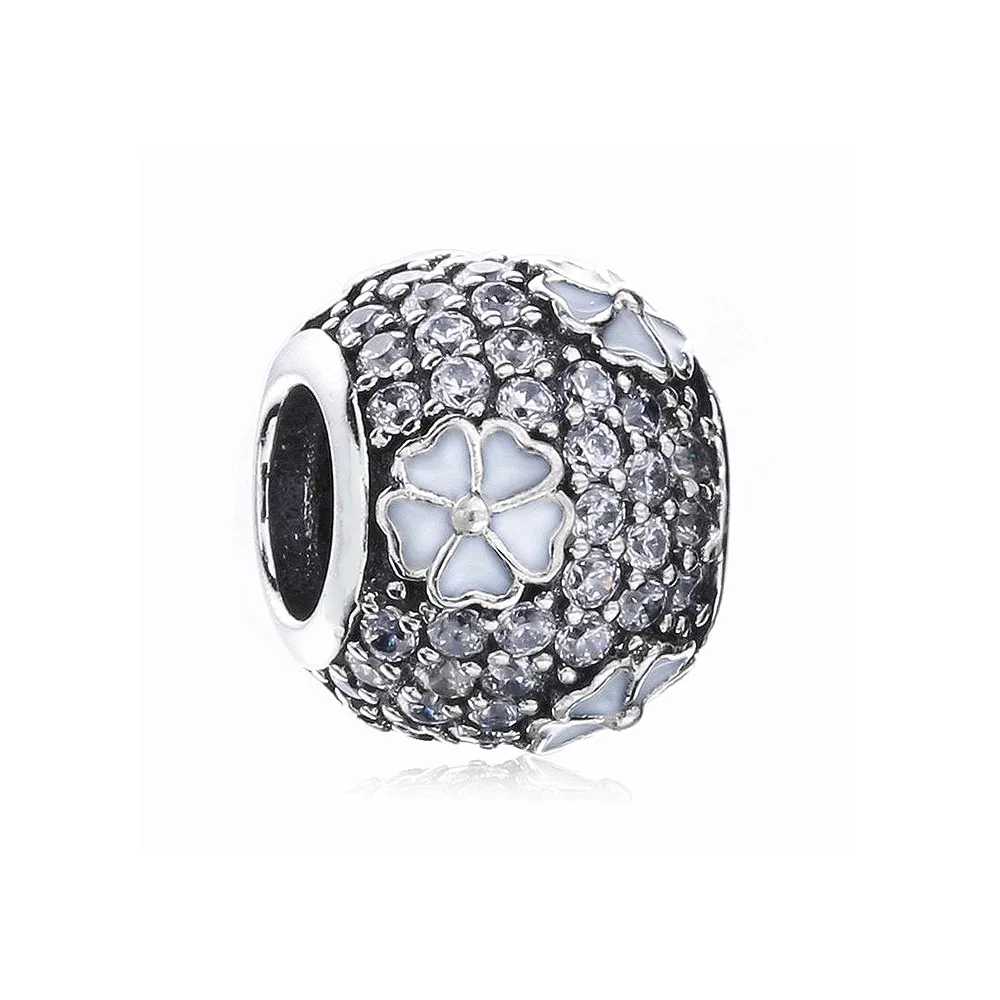 talisman pandora primrosei meadow din argint
