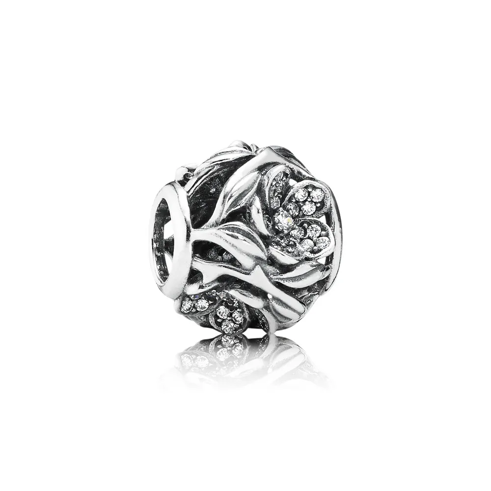 talisman pavé dantelat floare mistică pandora
