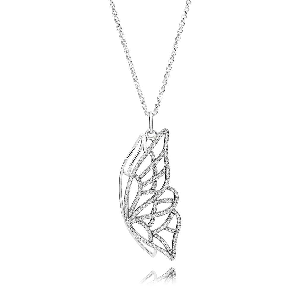 pandantiv fluture din argint 925 şi zirconiu cubic 390367cz 90 pandora