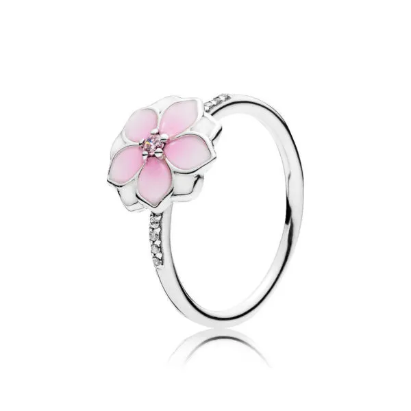 floare de magnolie 191026pcz inele pandora