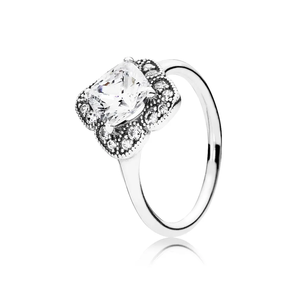 inel din argint 925 cu zirconiu cubic strălucitor 190966cz inele pandora