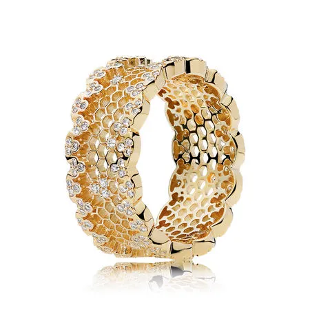 pandantiv husa de honeycomb din pandora shine