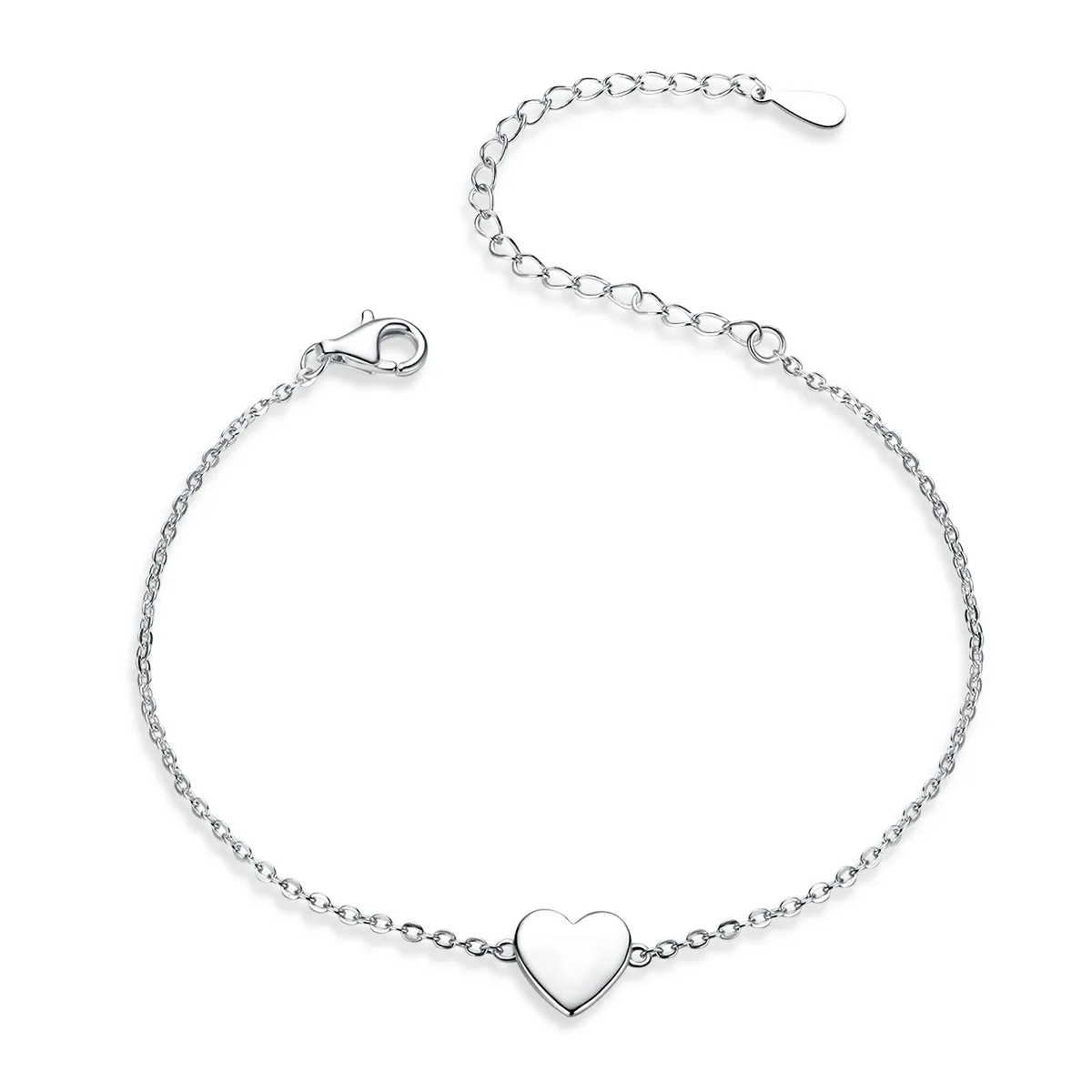 Brățară Tip Pandora Inima iubită din argint - SCB161