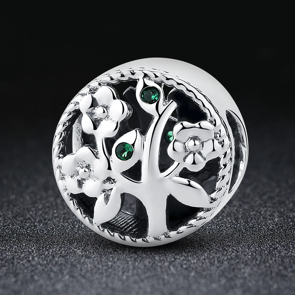 Talisman Tip Pandora Arborele vieții din argint - SCC115