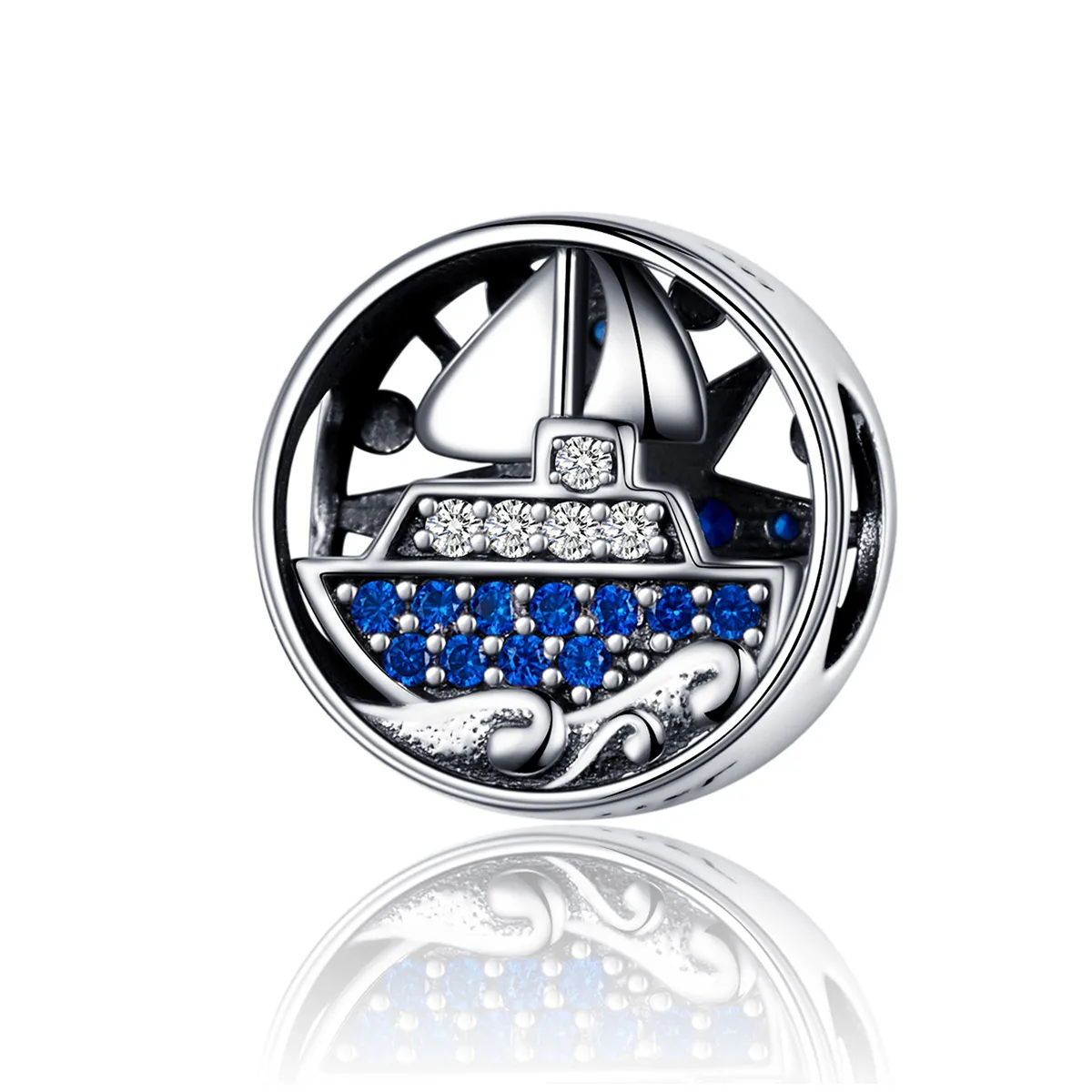 Talisman Tip Pandora Călătorii nautice din argint - SCC1197