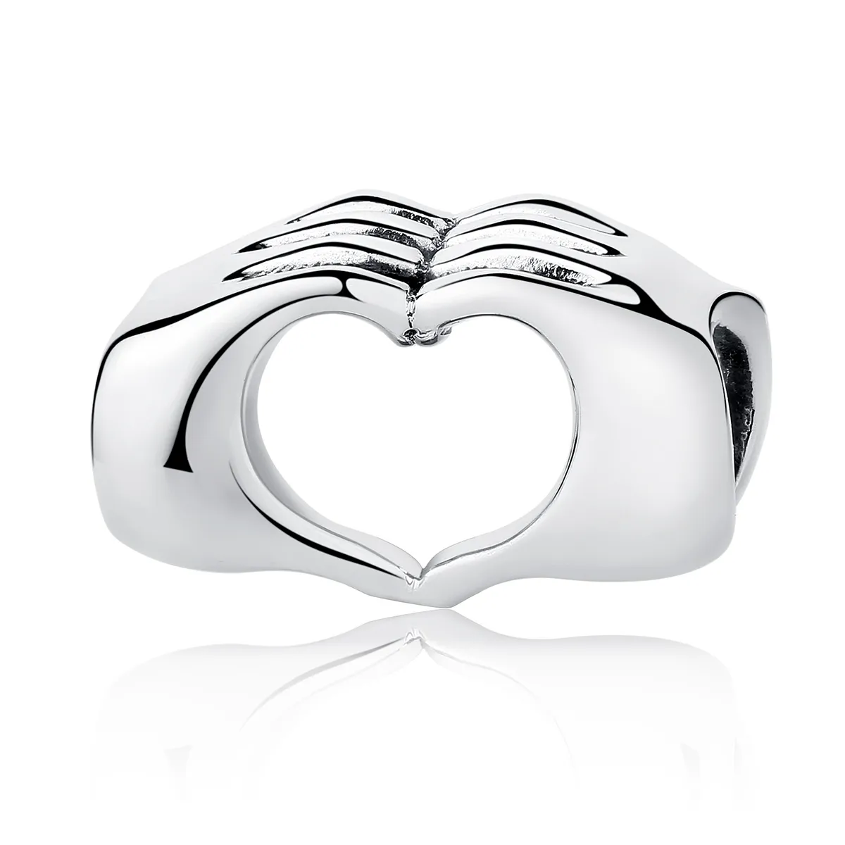 Talisman Tip Pandora Mâinile cu dragoste din argint - SCC125