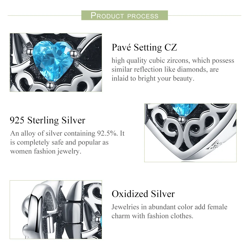 Talisman Tip Pandora Piatra Mistică din argint - SCC1053