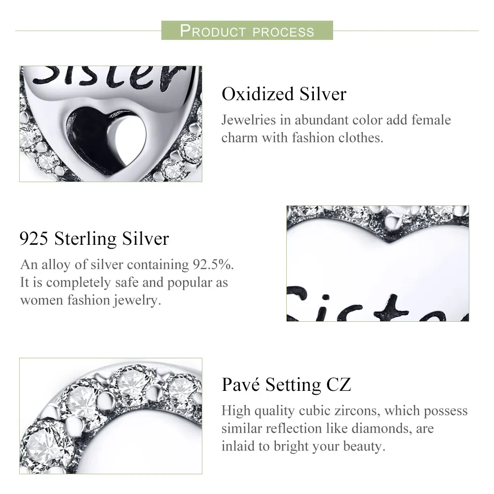 Talisman Tip Pandora Sora din argint - SCC1141