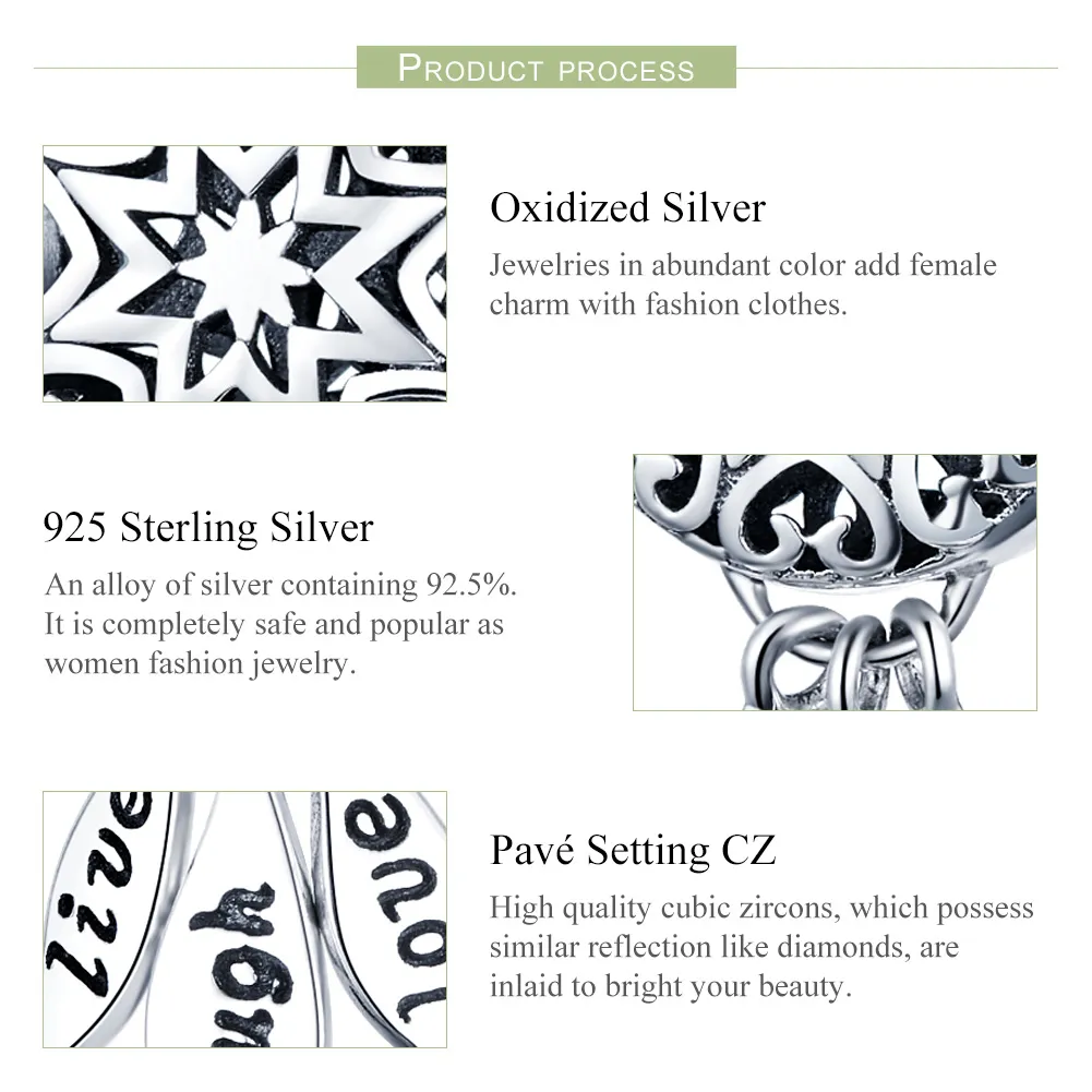 Talisman Tip Pandora Viata din argint - SCC1128
