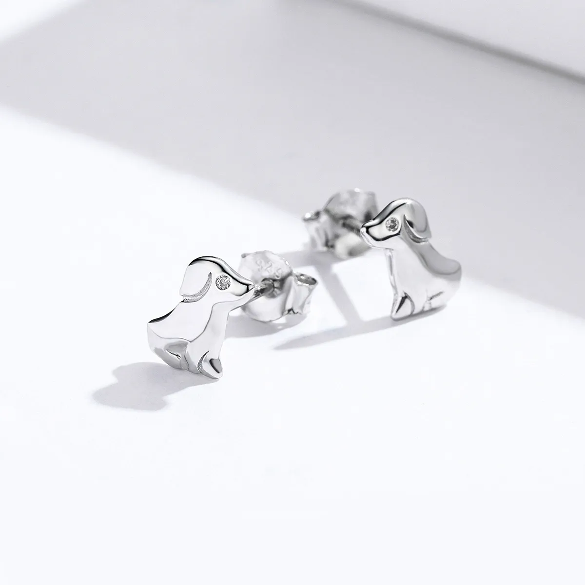 Cercei Tip Pandora cu Cățeluș din argint - SCE584-Q