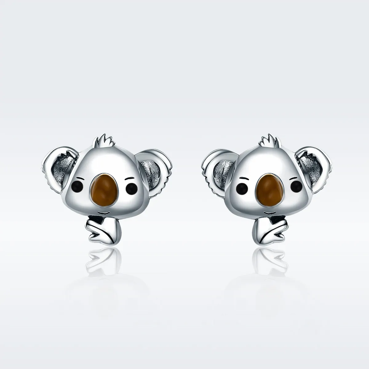 Cercei Tip Pandora cu Drăguț Koala din argint - SCE381