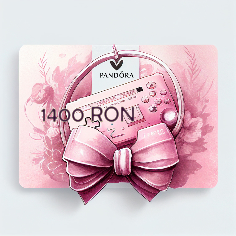 Carte cadou electronică PANDORA în valoare de 1400 de lei - GIFT-006
