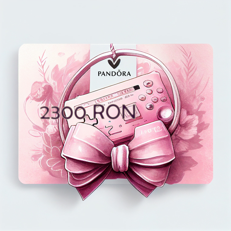 Carte cadou electronică PANDORA în valoare de 2300 de lei - GIFT-008
