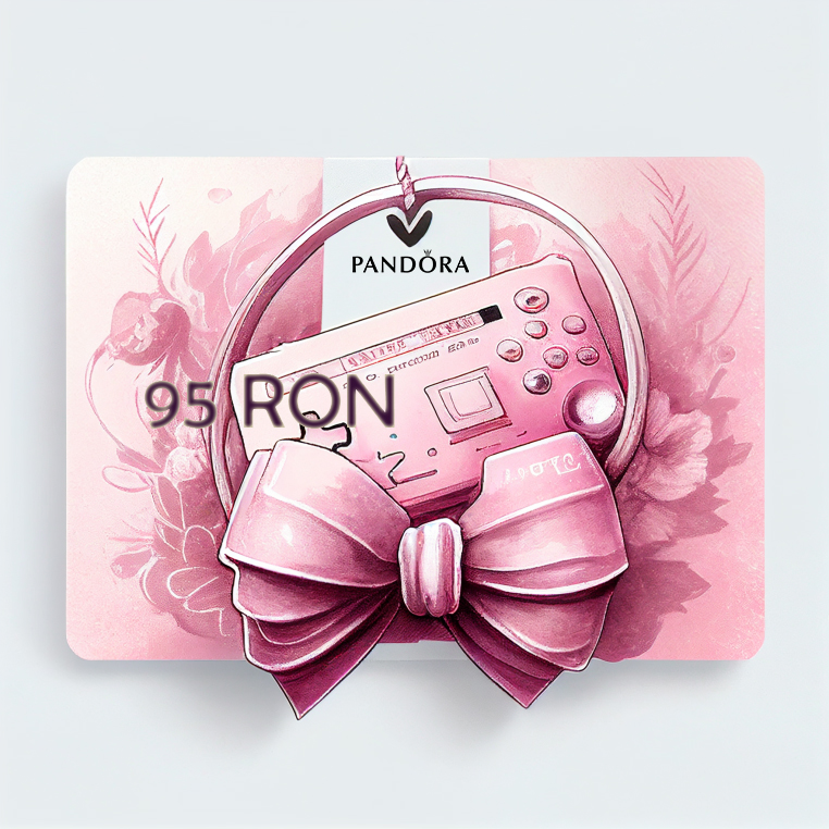 Carte cadou electronică PANDORA în valoare de 95 de lei - GIFT-001