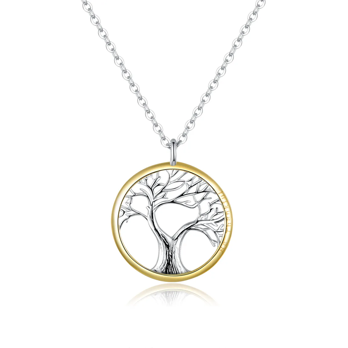 Colier Tip Pandora cu Copacul Vieții din argint - SCN367