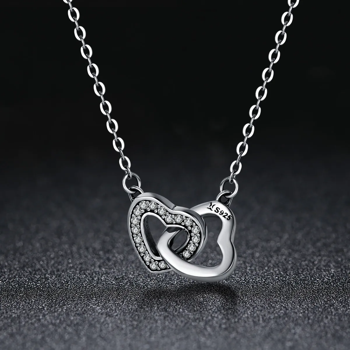 Colier Tip Pandora cu Inima si suflet din argint - SCN181